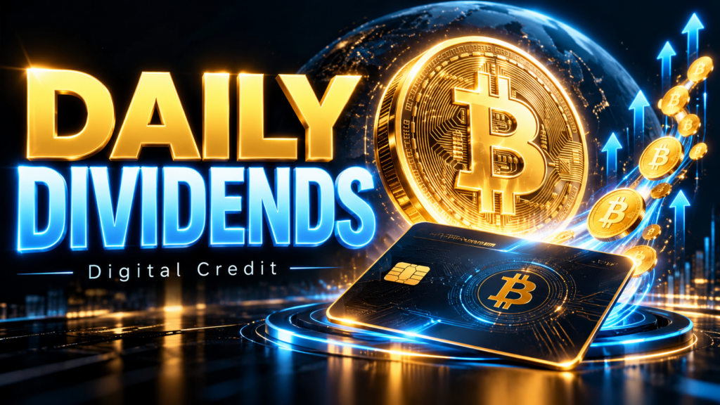 Analyzing the implications for digital credit instruments paying daily dividends.